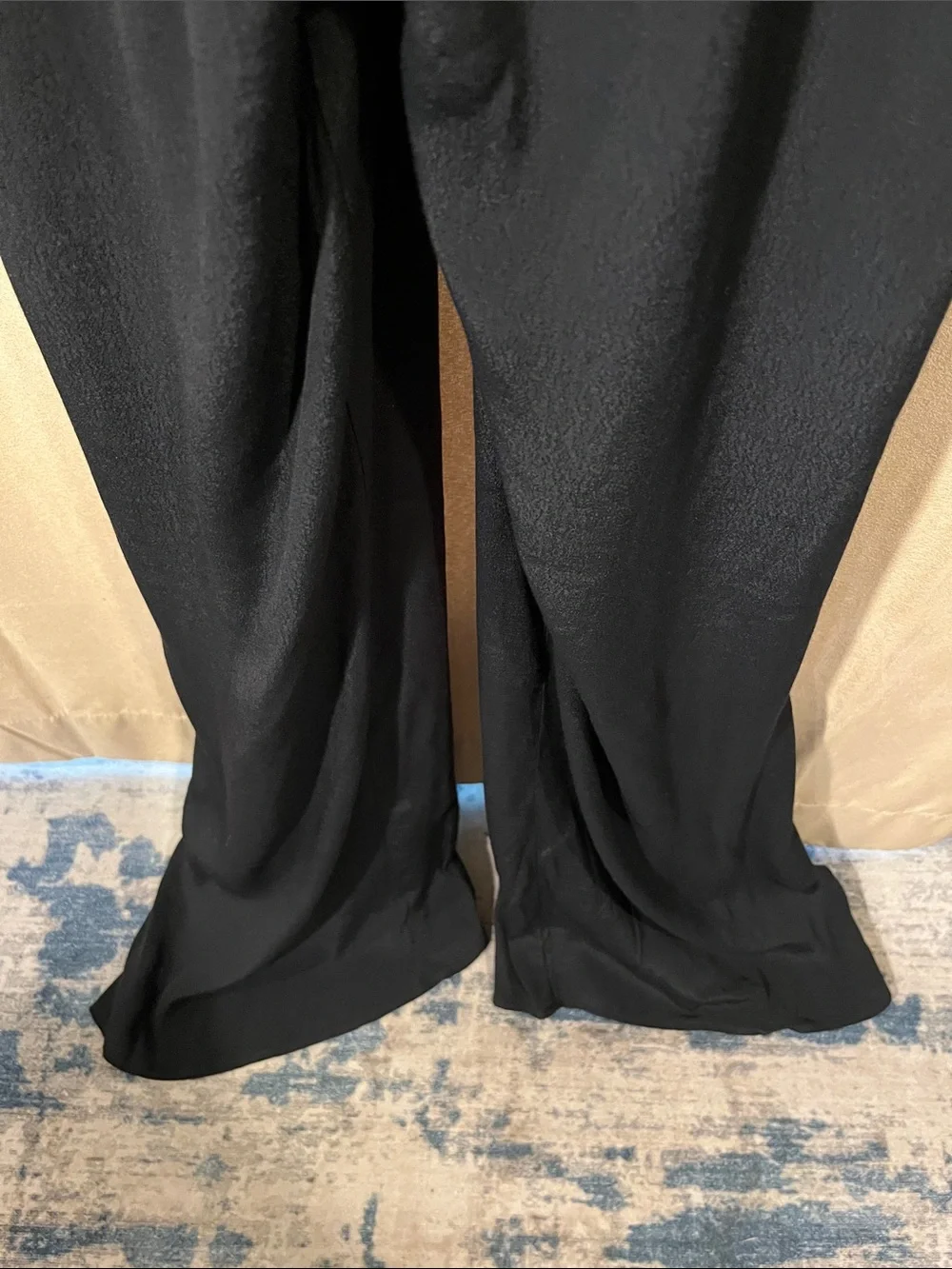 Tobi Black Halter-Style Jumpsuit with Front Cutout - Picture 6 of 7